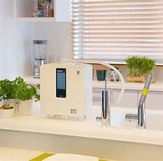 Enagic Leveluk K8 in a kitchen